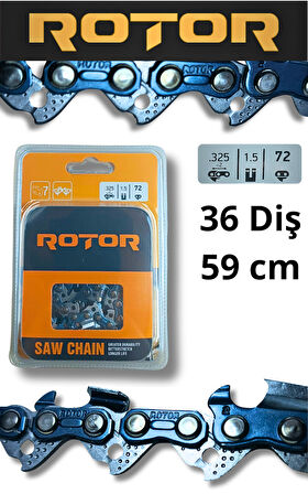 ROTOR 325 1.5 72 36 diş Motorlu Testere Zinciri