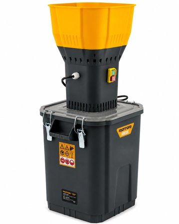 ROTOR RM30L Yem Kırma Makinesi, Tahıl Değirmeni 30 L Hazne