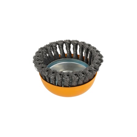 Çanak Telli Fırça M14 125mm