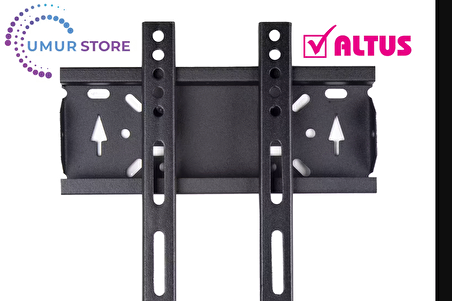 Altus ALT-43LED200 Uyumlu 43" Inç 19”- 43” inç Lcd Led Ekran Tv Sabit Askı Aparatı