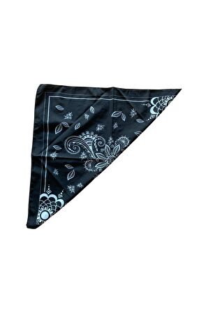 Yaprak Desenli Bandana