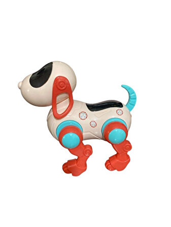 20 cm Sesli Işıklı Hareketli Robo Köpek 4305