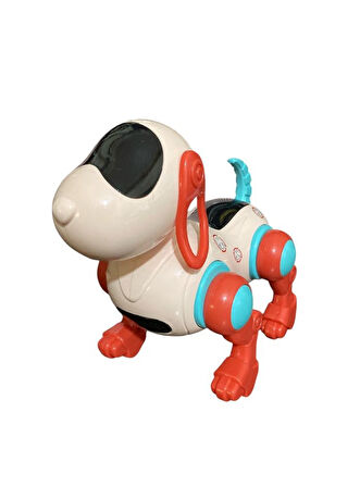 20 cm Sesli Işıklı Hareketli Robo Köpek 4305