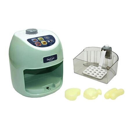 Dokunmatik Oyuncak Airfryer - Işıklı ve Sesli Oyuncak Fritöz