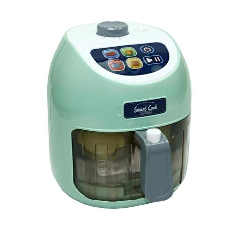 Dokunmatik Oyuncak Airfryer - Işıklı ve Sesli Oyuncak Fritöz