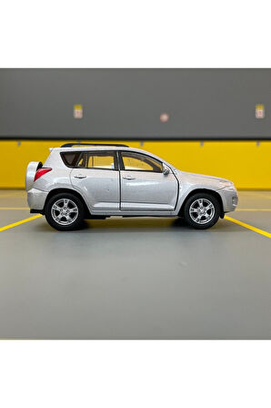 Toyota Rav4 1/36 Ölçek Diecast Metal Model Araba Çek Bırak Araba Oyuncak Araba