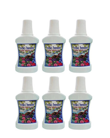 Omnipazar SO-BESS Arc Bitki Besini Sıvı Gübre Tüm Bitkiler İçin 6 x 300 ml 