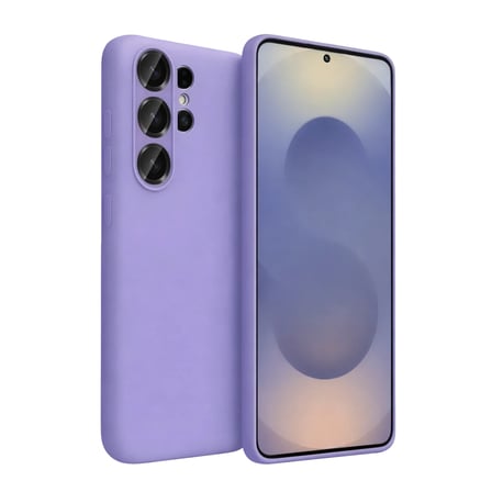 Samsung Galaxy S26 Ultra Nano içi Kadife Silikon - Lila