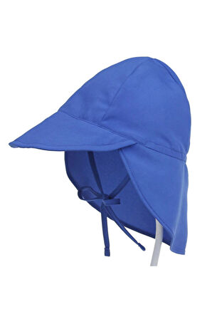 Upf50 + Uv Koruma Cabuk Kuruyan Ayarlanabilir Ince Kumas Bebek Kova Şapka 0-18 Ay Boyunlu