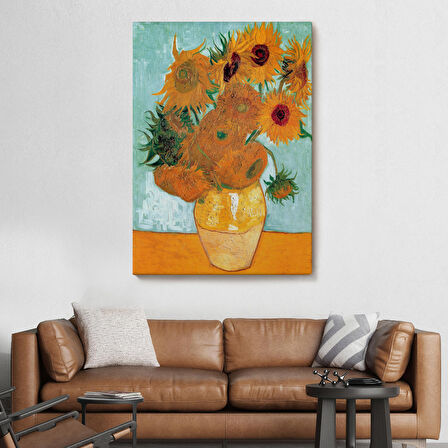Vincent Van Gogh Ayçiçeği Tablosu-6437