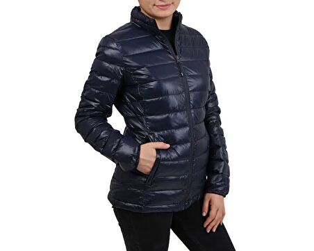 Icepeak Lacivert Kadın Outdoor Montu 53212 815 390 Virpa Jacket