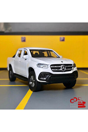 Mercedes-benz X Class 1/36 Ölçek *c&c Model Garage* Çek Bırak Metal Model Araba Oyuncak