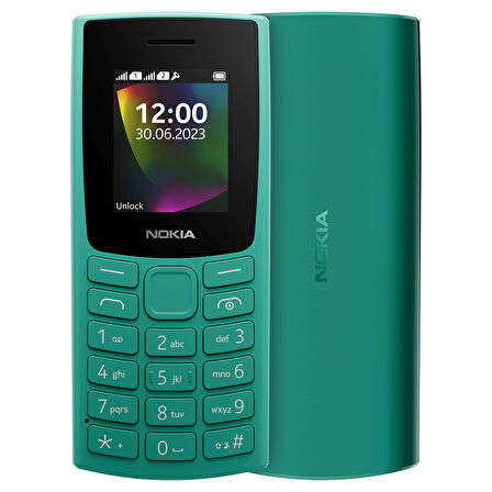 Nokia 106 TA-1564 Tuşlu Cep Telefonu Yeşil (2 Yıl Türkiye Distribütör Garantili)