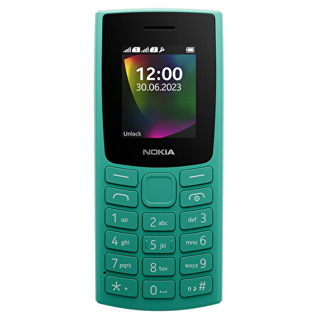 Nokia 106 TA-1564 Tuşlu Cep Telefonu Yeşil (2 Yıl Türkiye Distribütör Garantili)
