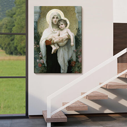 Meryem ve Oğlu İsa Tablo - Jesus Christ -6438