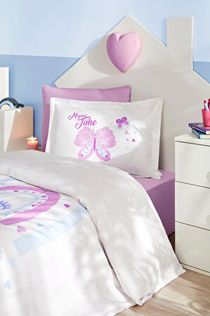 Özdilek Magical Time Tek Kişilik Lastikli Fitted Çarşaf Nevresim Takımı