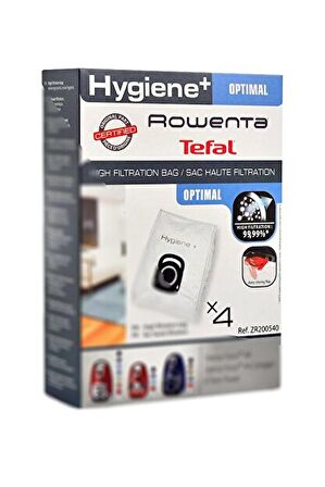 rowenta Ro 6883 Ea X-trem Power Elektrikli Süpürge Toz Torbası, 4 Adet