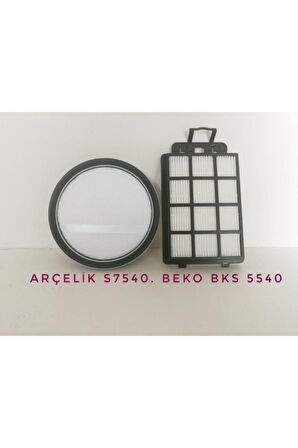 arçelik S 7540 Siklon Süpürge Filtre Seti
