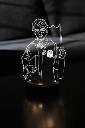 Harry Potter Led Masa Lambası Dekoratif Aydınlatma