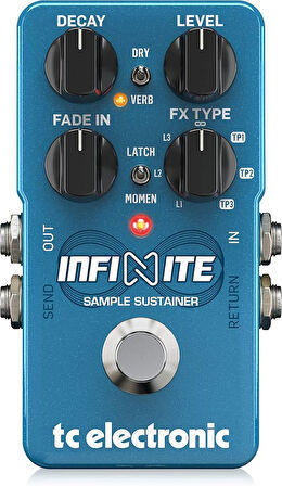TC Electronic Infinite Sample Sustain Pedalı