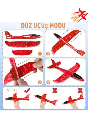 Elden Fırlatma Planör Uçak Epp Planör Uçak Köpük Uçak