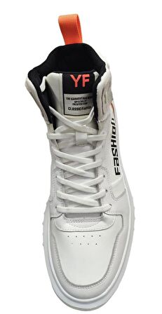 GUJA 22K420 YUMUŞAK ESNEK BİLEK BOY DERİ ERKEK SPOR AYAKKABI