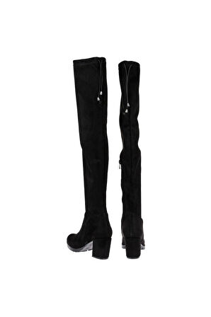 BEETY 22BK41.5400 TOPUKLU DİZ ÜSTÜ STREÇ KADIN ÇİZME