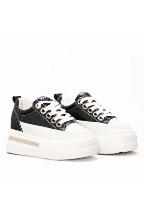 GUJA 24Y492 GİZLİ DOLGU TAŞLI KADIN SNEAKER AYAKKABI