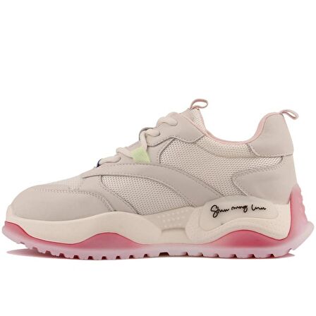 GUJA 24Y425 İTHAL KALIN TABAN FASHİON KADIN SPOR AYAKKABI