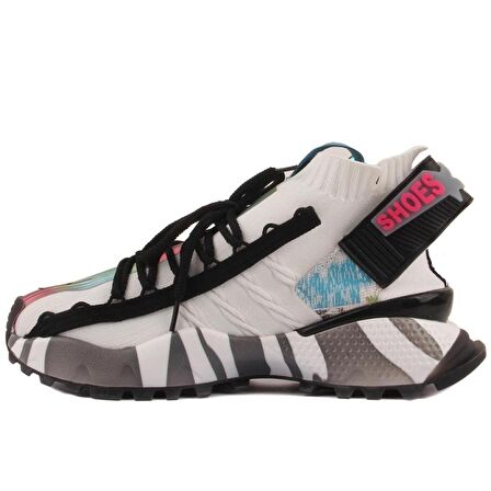 GUJA 24Y303 İTHAL FASHİON TEXTİL KADIN SNEAKER SPOR AYAKKABI