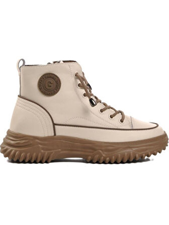 GUJA 24K310-13 KALIN TABAN DERİ KADIN SNEAKERS BOT