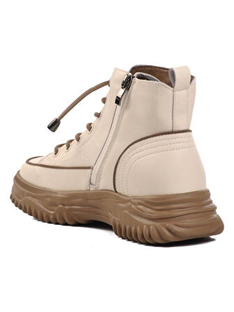 GUJA 24K310-13 KALIN TABAN DERİ KADIN SNEAKERS BOT