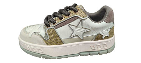 GUJA 24K343 KALIN TABAN YILDIZ DETAYLI KADIN SPOR AYAKKABI