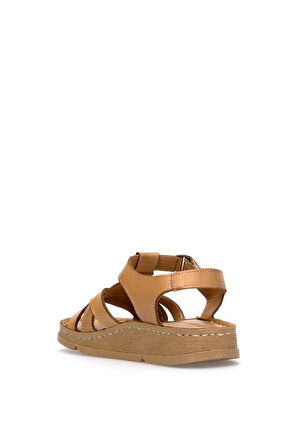 MAMMAMİA D25YS-2440 ORTOPEDİK YUMUŞAK DERİ KADIN SANDALET