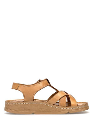 MAMMAMİA D25YS-2440 ORTOPEDİK YUMUŞAK DERİ KADIN SANDALET