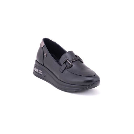 VENÜS 2216647K AİRFLOW DOLGU DERİ KADIN AYAKKABI