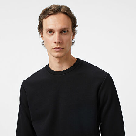 Nautica Erkek Siyah Classic Fit Sweatshirt