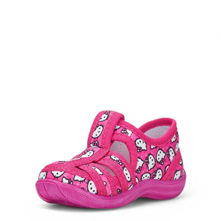 Hello Kitty 588 Kız Çocuk Kaymaz Taban Panduf
