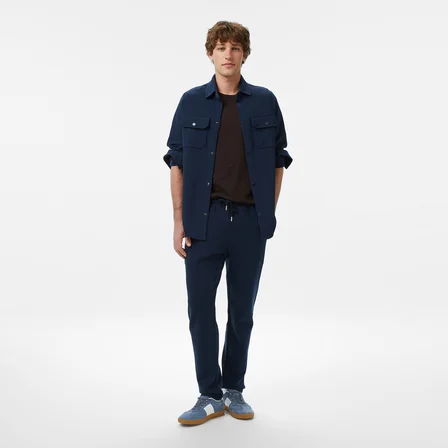 Nautica Erkek Lacivert Classic Fit Gömlek
