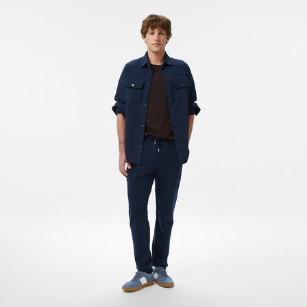 Nautica Erkek Lacivert Classic Fit Gömlek