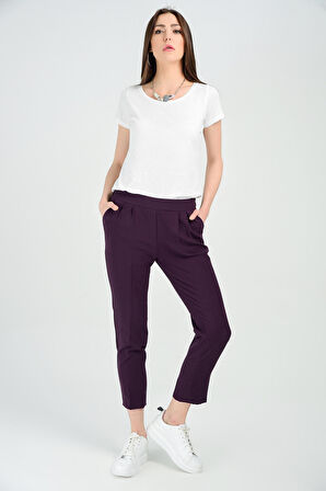 Beli Lastikli Kumas Pantolon | Pnt19017 Murdum