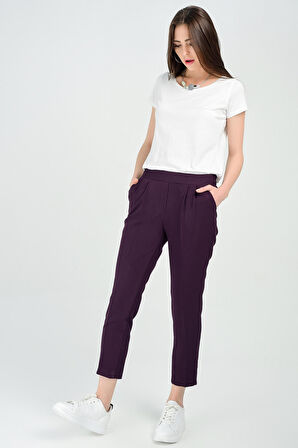 Beli Lastikli Kumas Pantolon | Pnt19017 Murdum