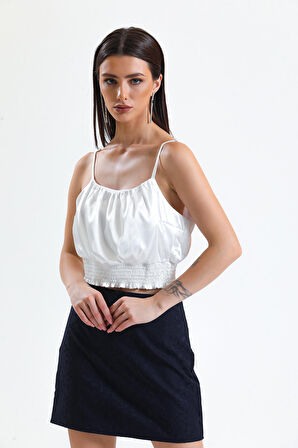 Jakarli Mini Etek_Etk32609 Lacıvert