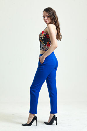 Pantolon - Bilekte Atlas Kumas Pantolon | Pnt19003 Saks