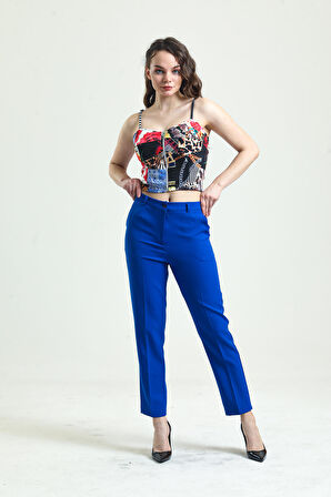 Pantolon - Bilekte Atlas Kumas Pantolon | Pnt19003 Saks