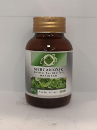 Mercan Köşk Toz Ekstresi 70 Gr. Cam Kavanoz