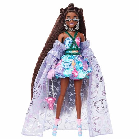 Mattel Oyuncak Barbie Extra Fancy Mor Kostümlü Bebek HHN13
