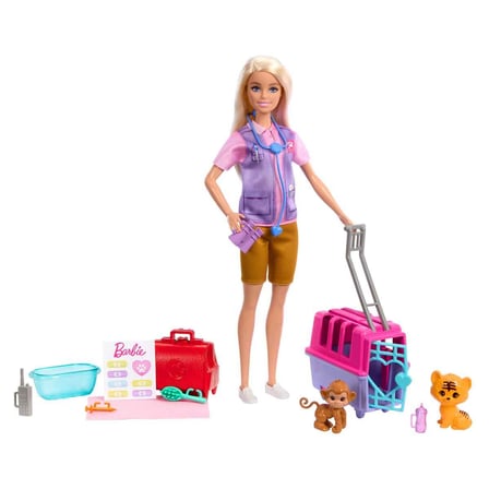 Mattel Oyuncak Barbie Veteriner Mini Oyun Seti HRG50