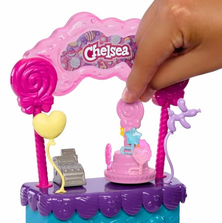 Mattel Oyuncak Barbie Chelsea'nin Şeker Dükkanı Oyun Seti HRM07