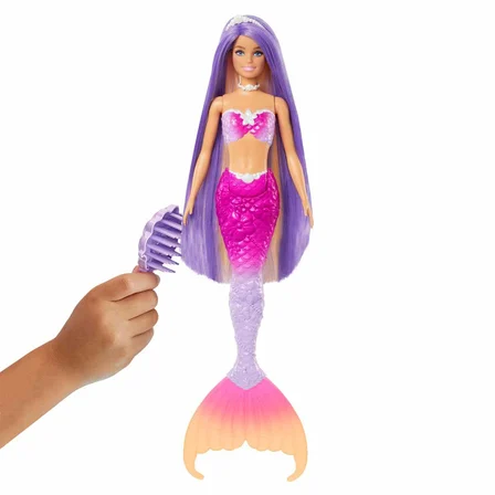 Mattel Oyuncak Barbie Renk Değiştiren Deniz Kızı ve Aksesuarları HRP97